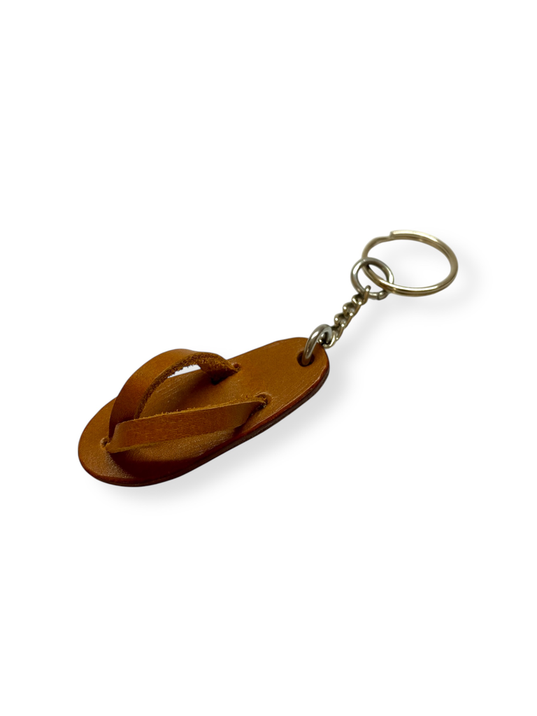 Leather ”Flip-Flop” Keychain